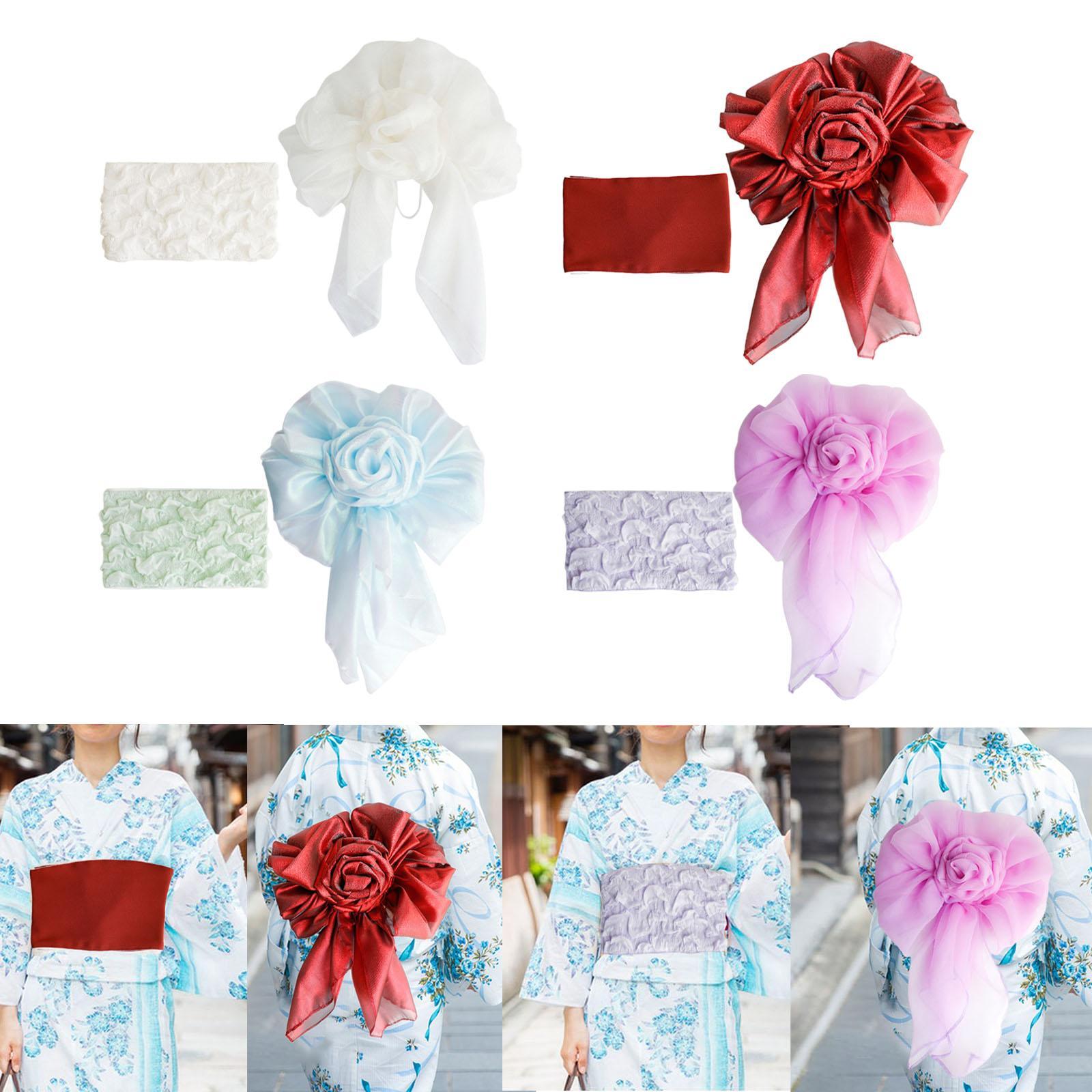 Bow Tie Pre Tied - 浴衣帯 ソフトタイプ 女性用 着物帯 簡単装着 キムノ帯