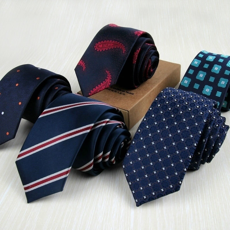 Skinny Tie Men - 男性用シルクネクタイ,ファッショナブルなアクセサリー,6cm,クラシックなウェディングネクタイ,赤,青,黒