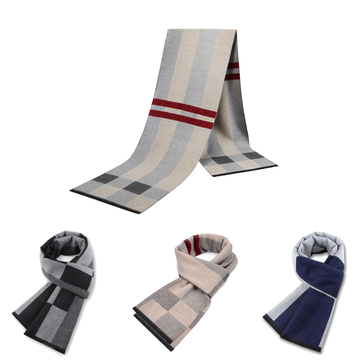 Muffler Men Wool - メンズスカーフ 男性用 冬 コピー カシミヤ ショール