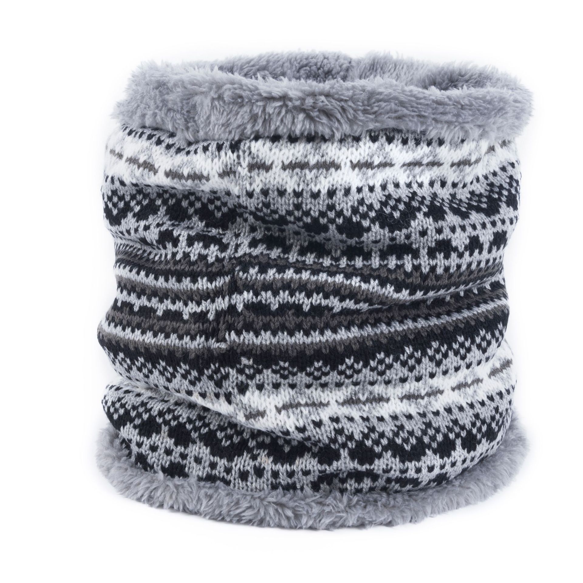 OVTRB-暖かいニットフリーススカーフ,防風,冬,アウトド - Infinity Scarf Knit のレビューと価格