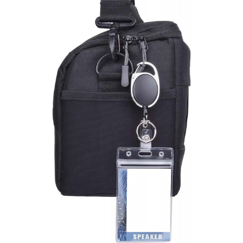 2パックIDバッジホルダー（安全切断式ランヤード付き）、ID - Lanyard Badge Holder のレビューと価格
