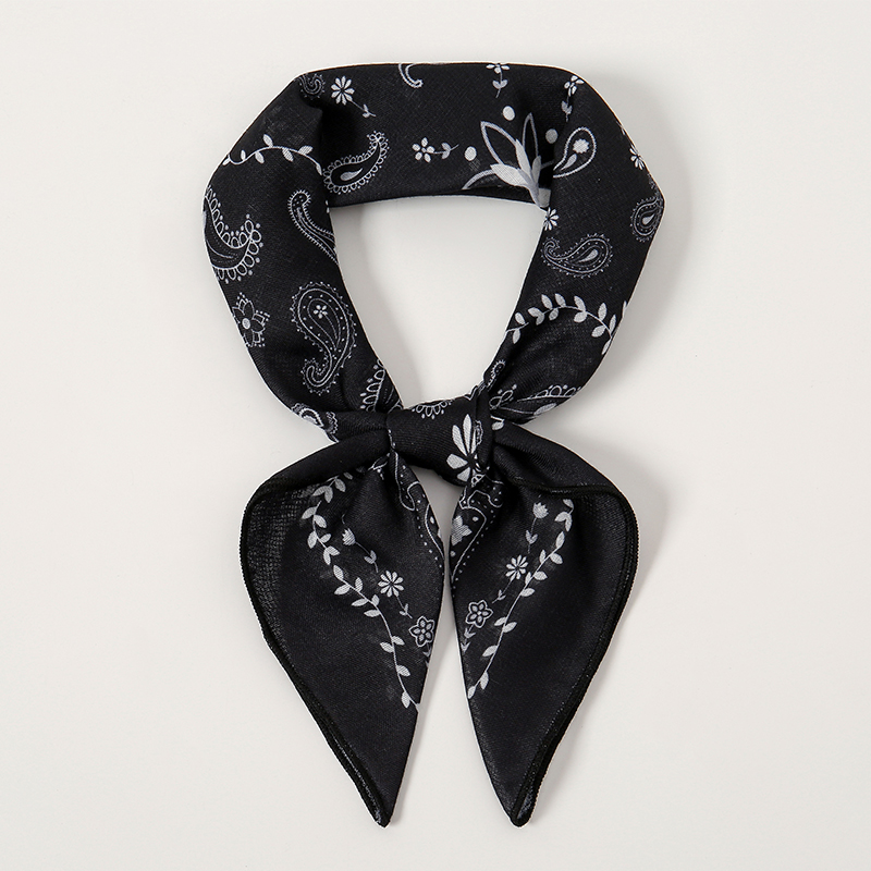ユニセックスヒップホップバンダナ,黒髪のバンダナ,ネックスカ - Handkerchief Cotton Men のレビューと価格