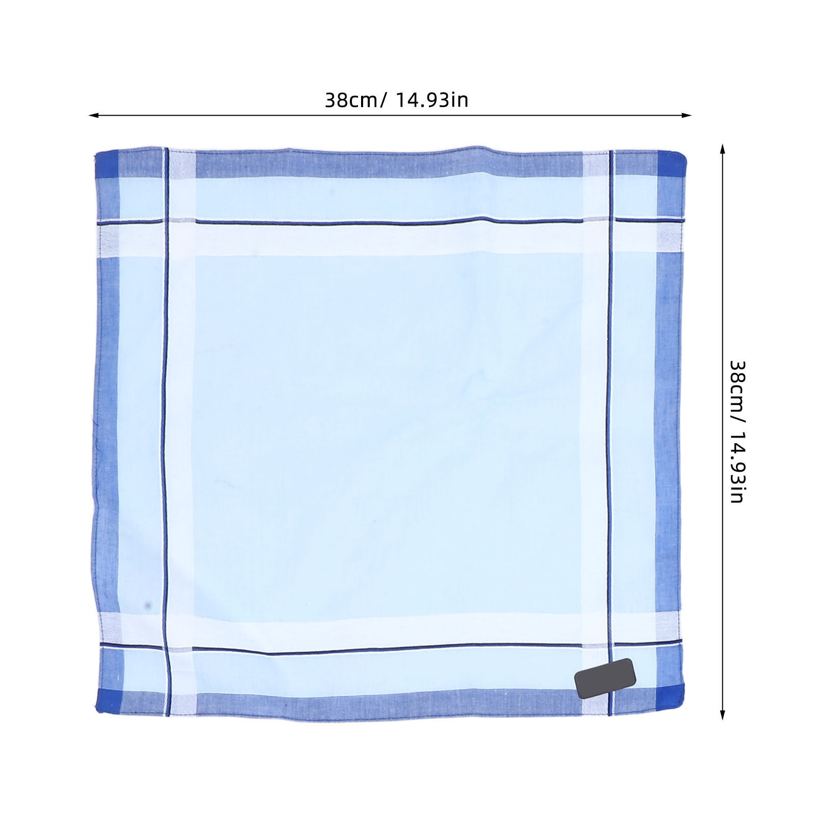 12枚入り メンズハンカチ コットン製 柔らかく吸水性のある - Handkerchief Cotton Men のレビューと価格