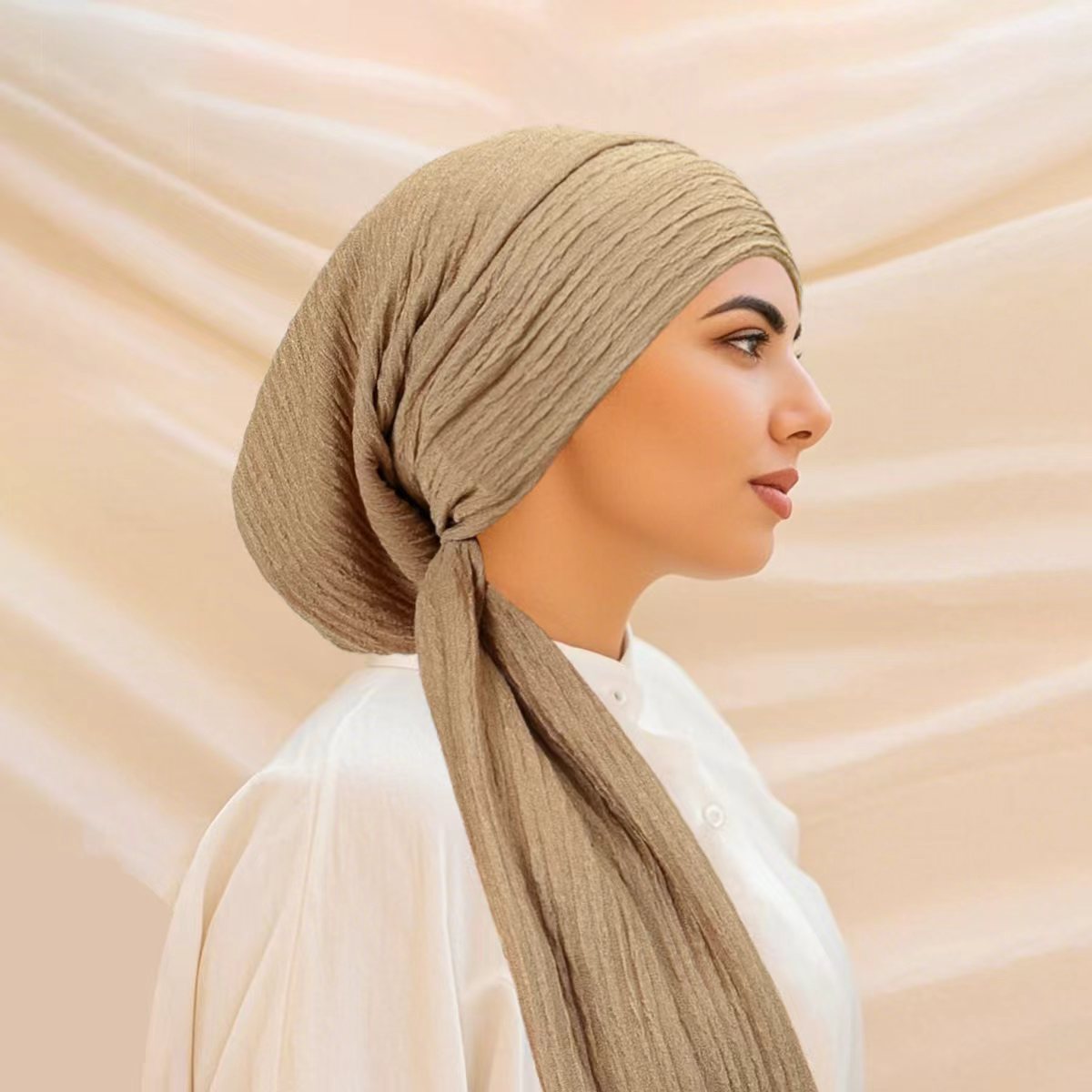 高級スプリングノットターバンハット、女性用ビーニー、ケモキャ - Head Wrap Turban のレビューと価格