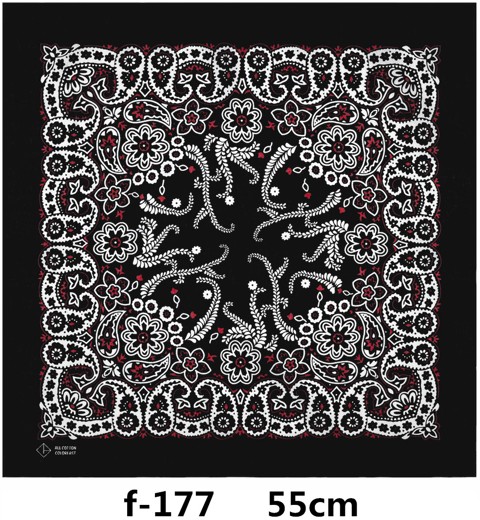 F151 ユニセックスヒップホップ綿バンダナフェイスマスクス - Handkerchief Cotton Men のレビューと価格
