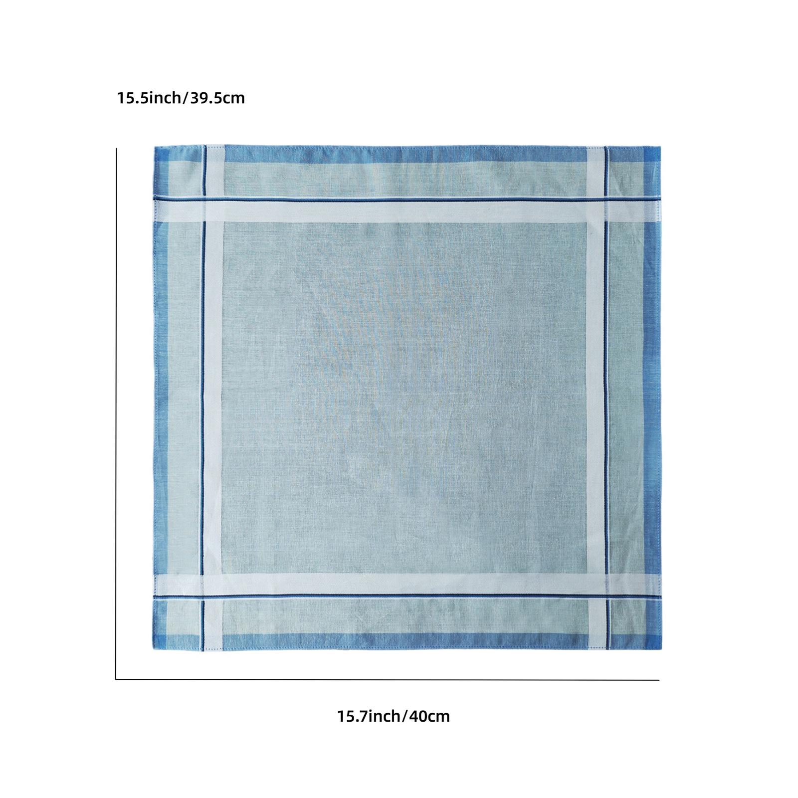 6枚組ポケットスクエアハンカチ 40cm コットン メンズハ - Handkerchief Cotton Men のレビューと価格
