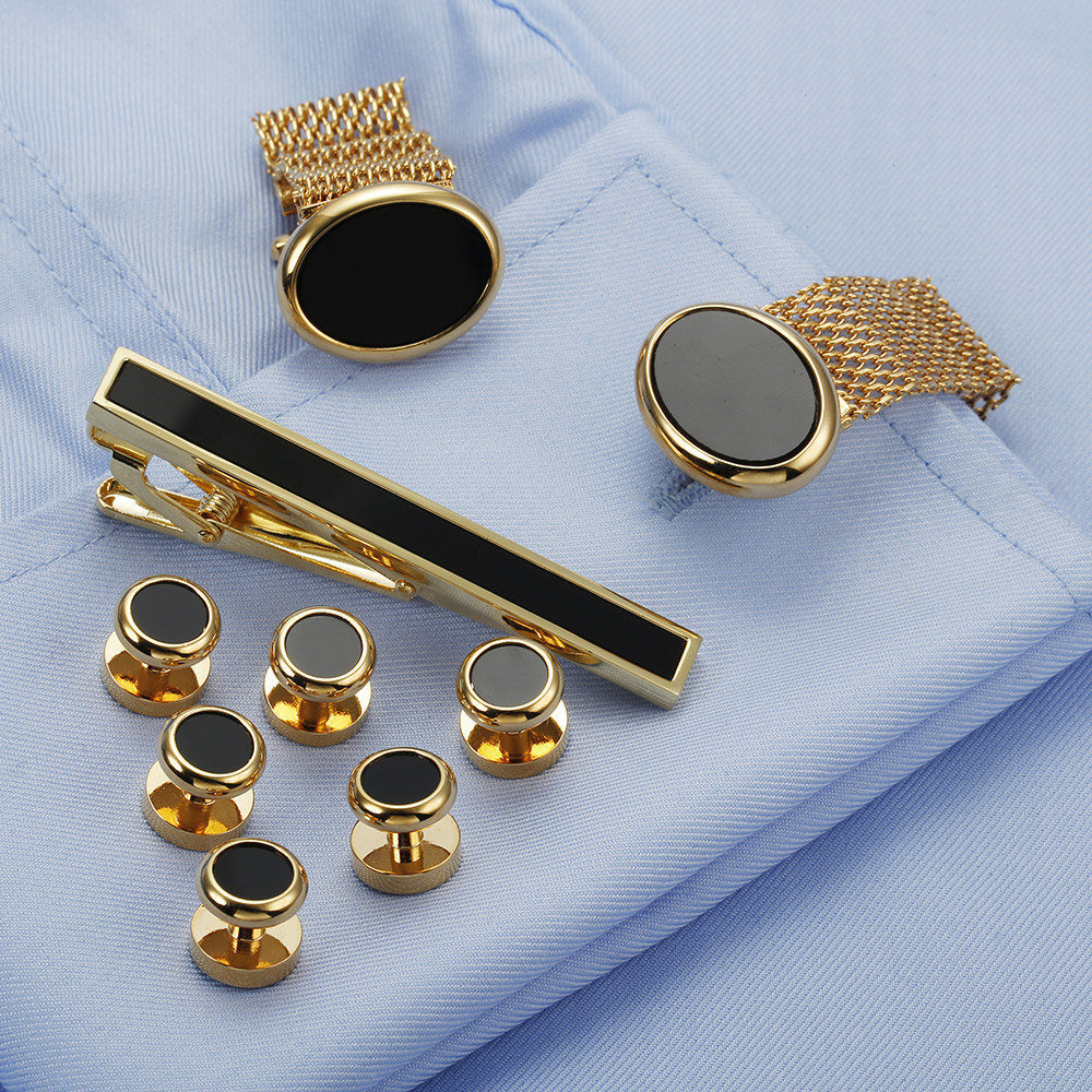 VAGULA 新 9 個カフスネクタイクリップ襟スタッドセッ - Tie Bar Set Gift のレビューと価格