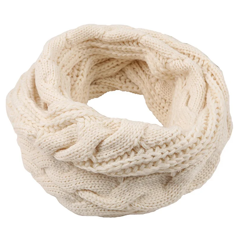 男性と女性のための厚いリブ編みのラウンドループスカーフ、冬の - Infinity Scarf Knit のレビューと価格