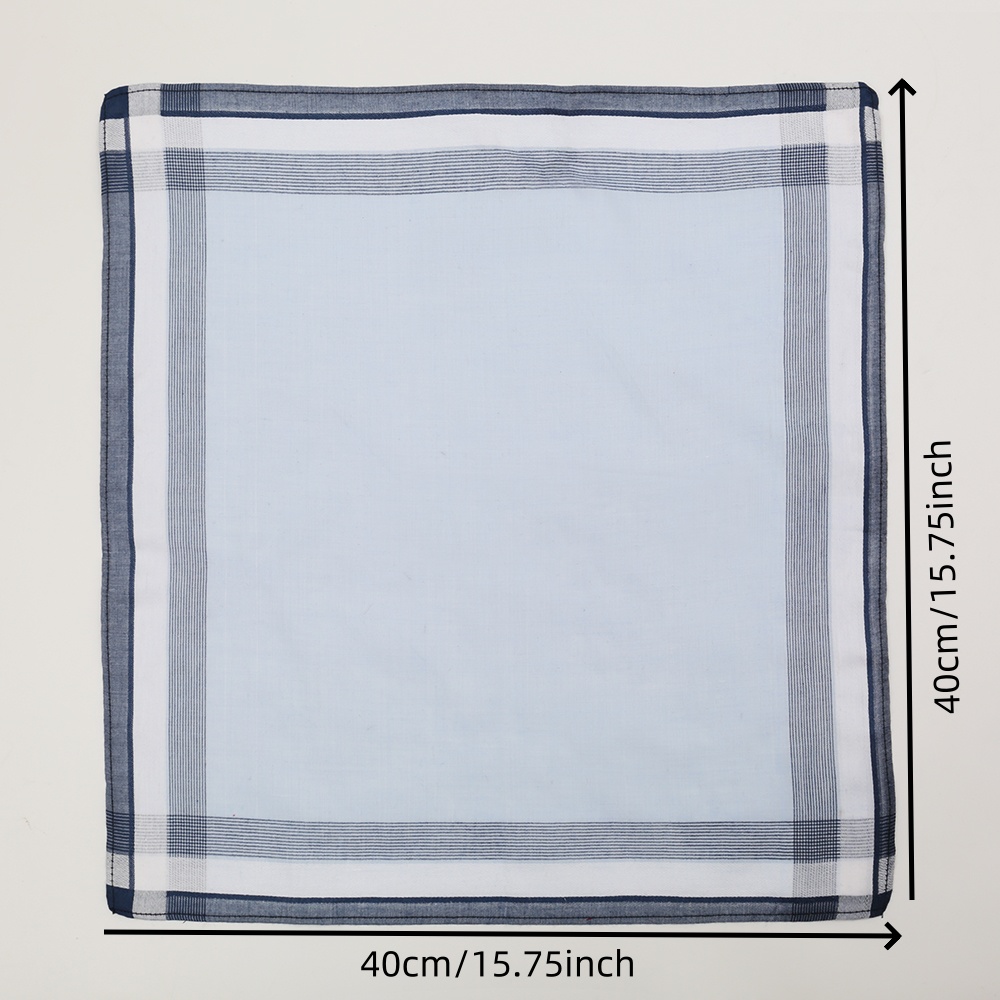 メンズ純綿先染めハンカチ、昔ながらのノスタルジックな薄いハン - Pocket Square Set のレビューと価格