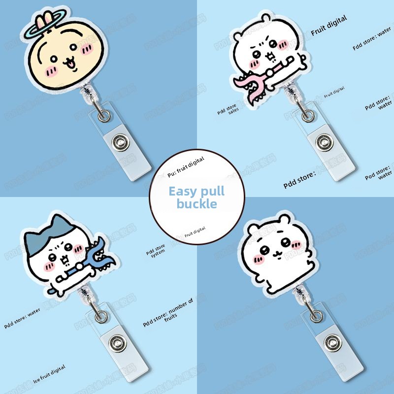 jiyi 格納式バッジリール かわいい ID カードホルダー - Lanyard Badge Holder のレビューと価格